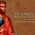 Santo Onesimus, Uskup dan Martir (16 Februari)