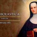 Santa Skolastika, Pengaku Iman (10 Februari)